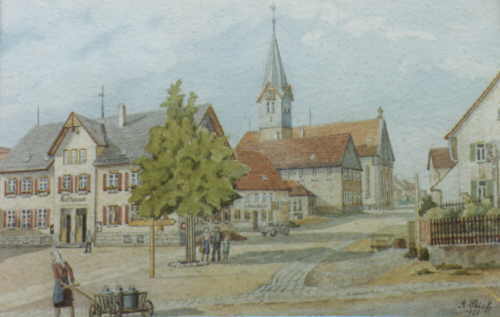 Ortsansicht 1951